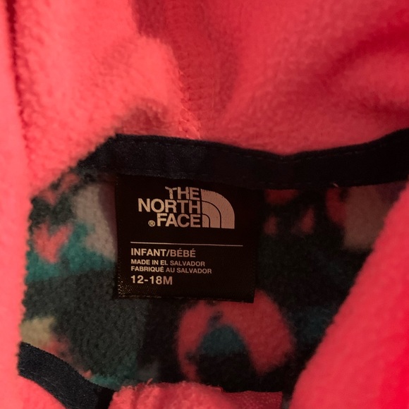 North Face fleece jacket! 12-18mo - Picture 3 of 3